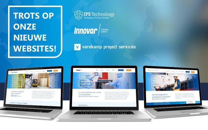 Proud of our 3 new websites!